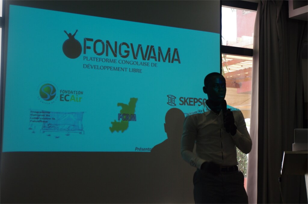 Presentation de EduPalu devant le jury de RFI App Afrique Challenge