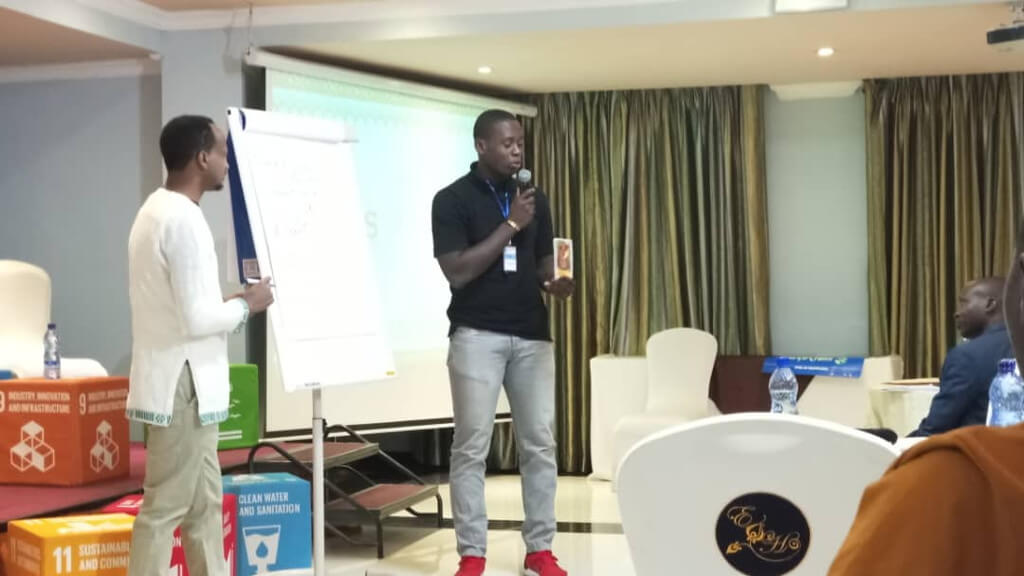 YouthConnekt, atelier sur l'économie bleu